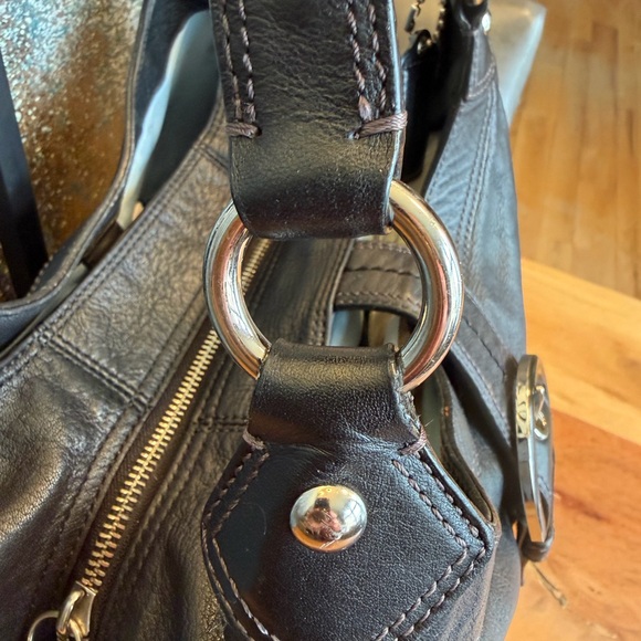 Coach Vintage 2011 Soho Lynn Leather Hobo Bag - OG Indie Sleaze - Picture 12 of 16